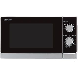 Microondas libre instalación - SHARP 4974019756011, 1,0 kW, 20 l, Inox