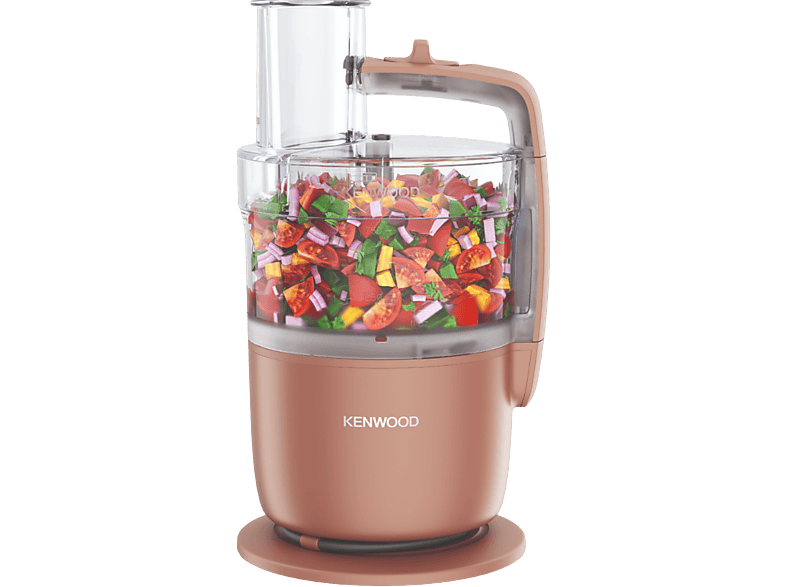 KENWOOD FDP 22.130 RD MULTIPRO GO 650W CLAY RED Kompaktküchenmaschine Clay Red (Rührschüsselkapazität: 1,5 l, 650 Watt)