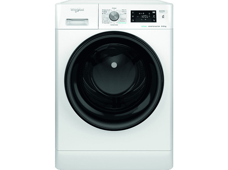 Lavadora carga frontal - WHIRLPOOL FFWDB 864349 BV EE