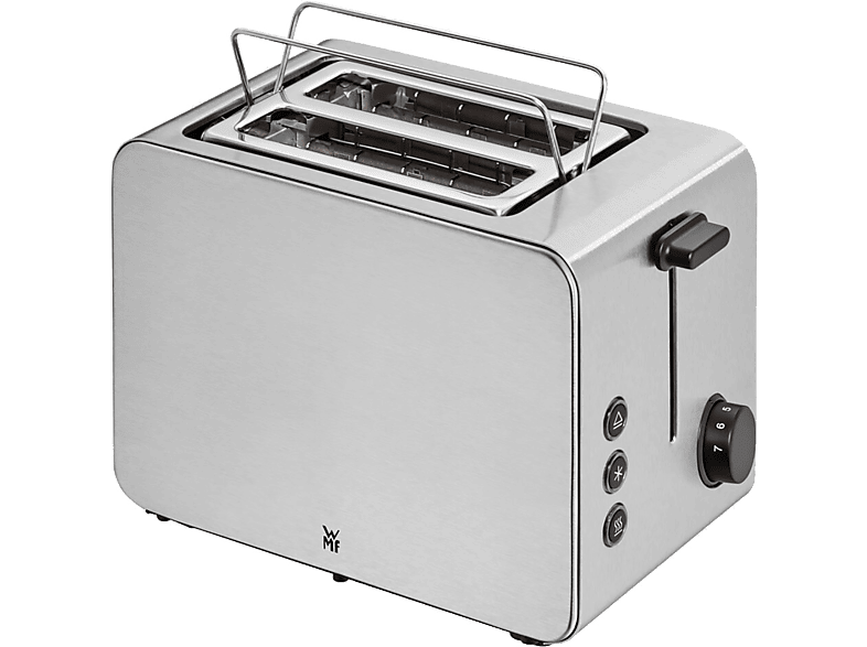 WMF 0414210011 STELIO TA ED Toaster Cromargan® (1000 Watt, Schlitze: 2,0)