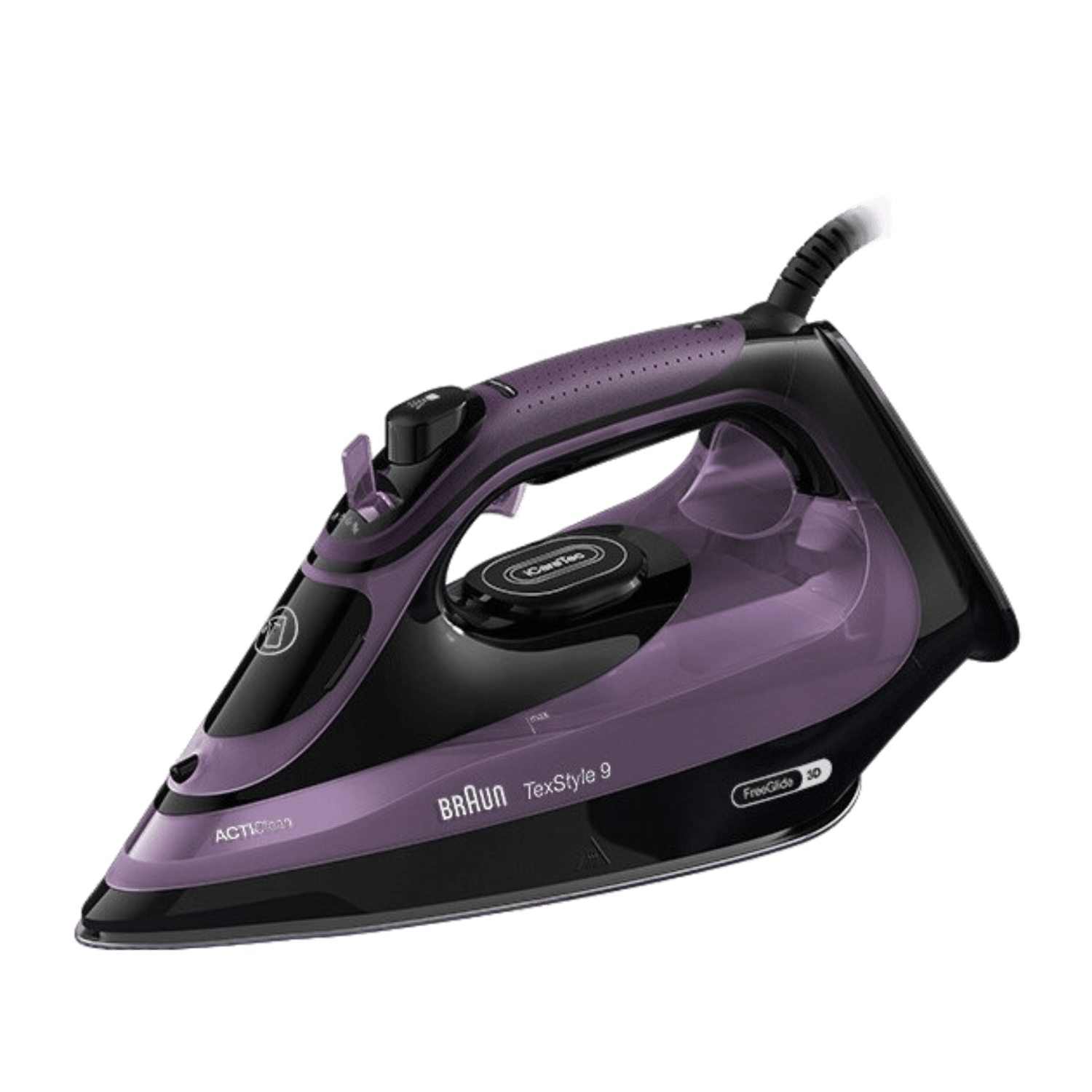 BRAUN Textstyle 9 SI 9661VI Buharlı Ütü Siyah-Mor