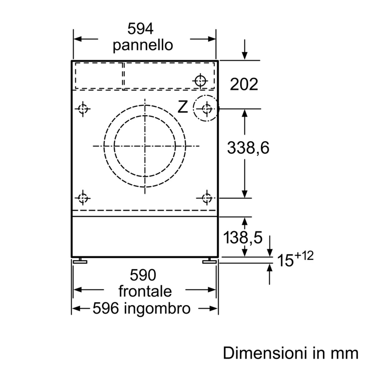 Pralka BOSCH Serie 6 WIW24342EU Biały