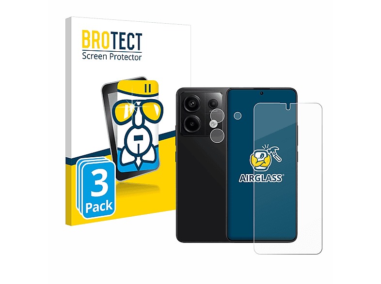 BROTECT AirGlass Panzerfolie Für Emporia TAB 1 10.1“ – Kratzfester Displayschutz Made In Germany