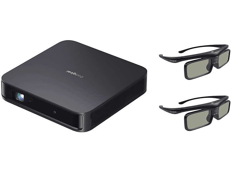 DANGBEI KIT Atom+3D-Glasses Projector Zwart | MediaMarkt