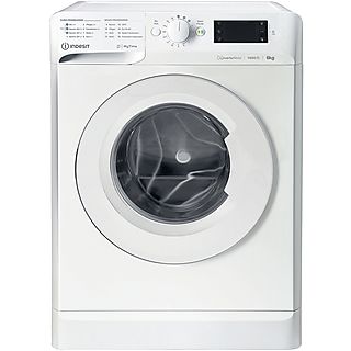 INDESIT Indesit freistehende Frontlader-Waschmaschine: 6,0kg - MTWE 61483E W DE Frontlader (6 kg, D)