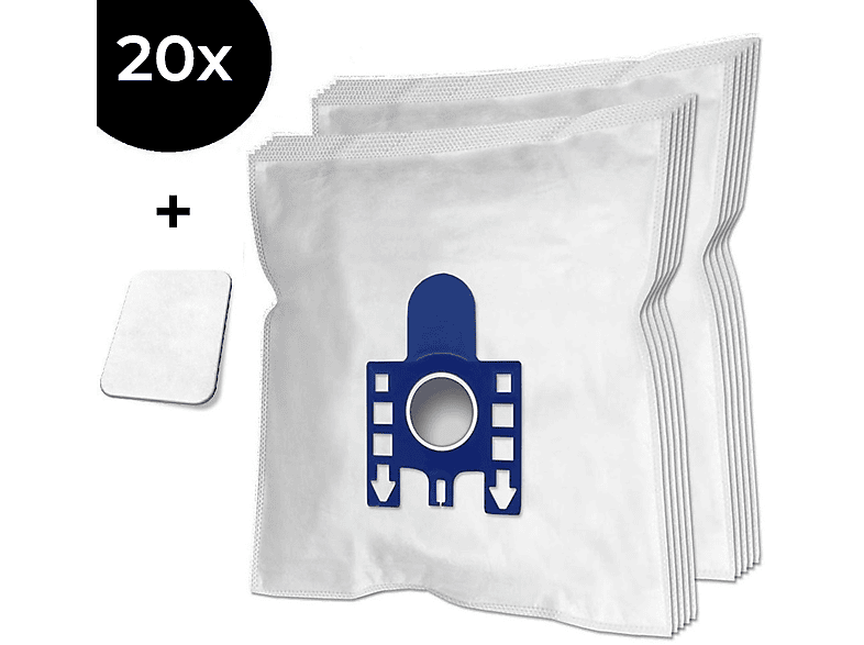 10 Premium Microvezel Stofzuigerzakken Geschikt voor Miele Eurostar - S291, S 748 - S748 | met filter | 10 stuks | Microvezel