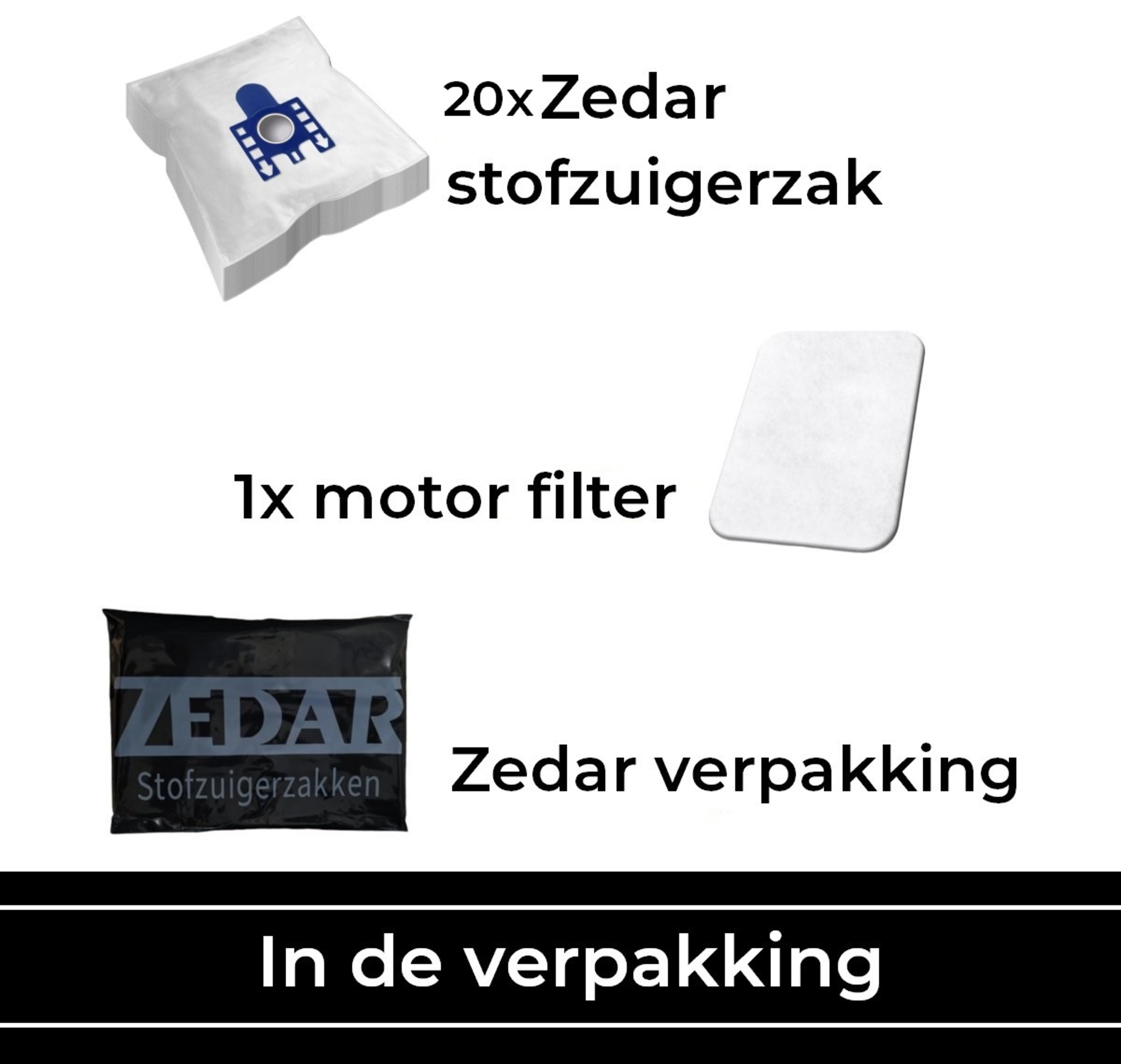 Miele PARKETT-CO 5000 Stofzuigerzakken Kopen? | 8 stuks voor €8,95