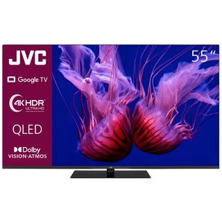 JVC LT-55VGQ8255 QLED TV (Flat, 55 Zoll / 139 cm, UHD 4K, SMART TV)