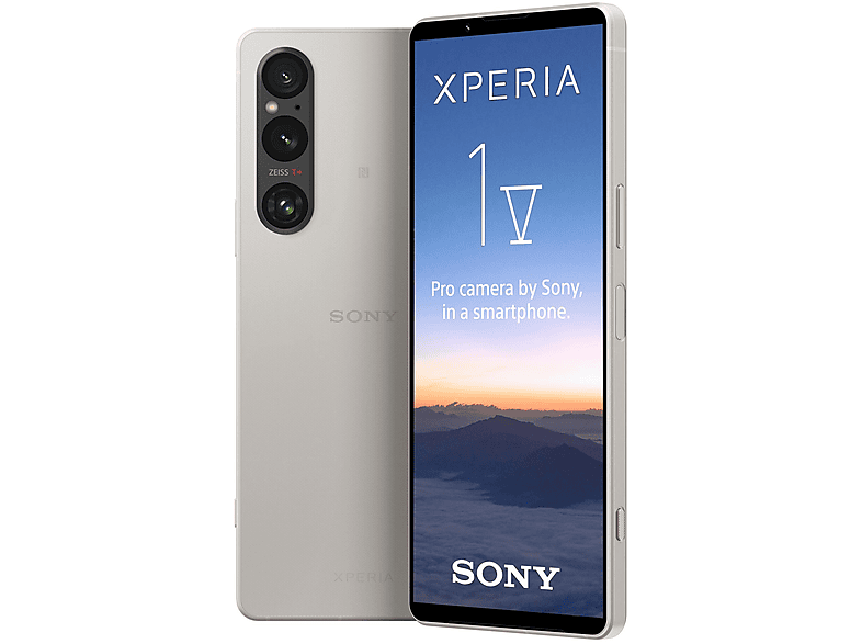 SONY XPERIA 1 V 256 GB PLATINUM SILVER 256 GB Platin-Silber Dual SIM