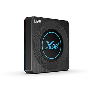 LIPA X96 X4 tv box 64 GB Multimedia player, Schwarz