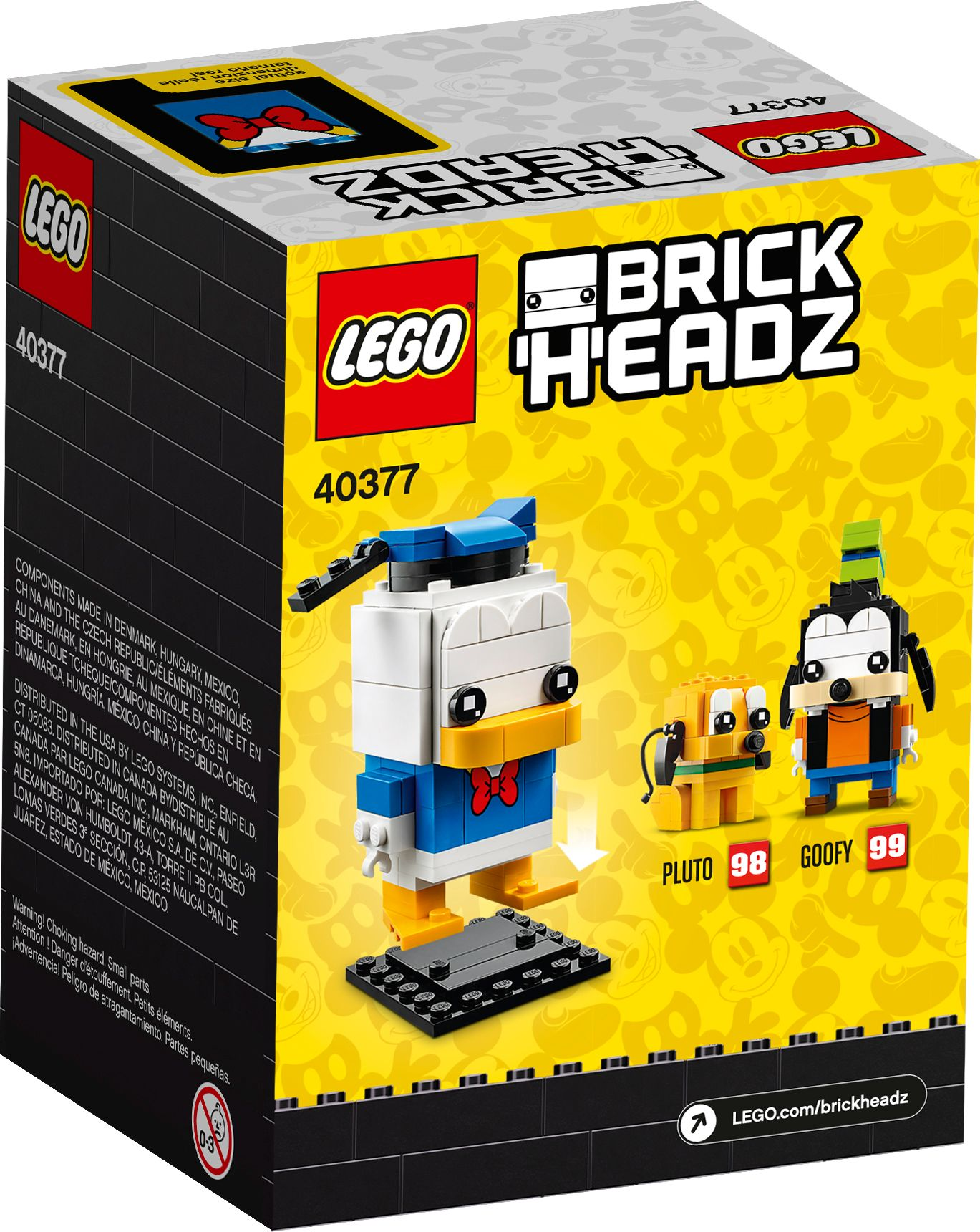 LEGO 40377 Donald Duck Bausatz