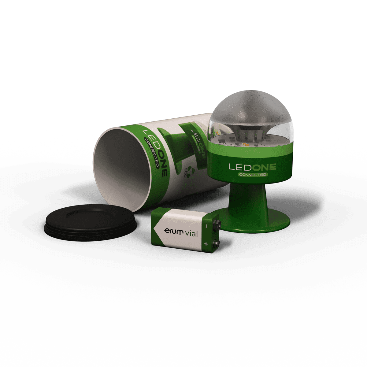 Obligatoire En Balise Urgence DGT Gyrophare V16 Connecté PF LED ONE - Homologué DGT Espagne Avec Géolocalisation Remplacement Triangle Urgence Balise V16 Espagne