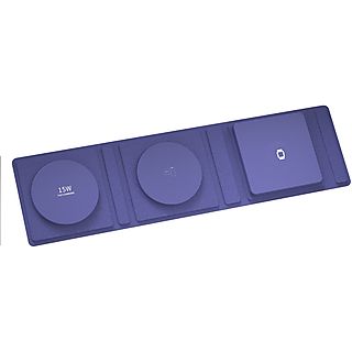 Base de carga plegable inalambrica  - T31 DAM ELECTRONICS, Morado