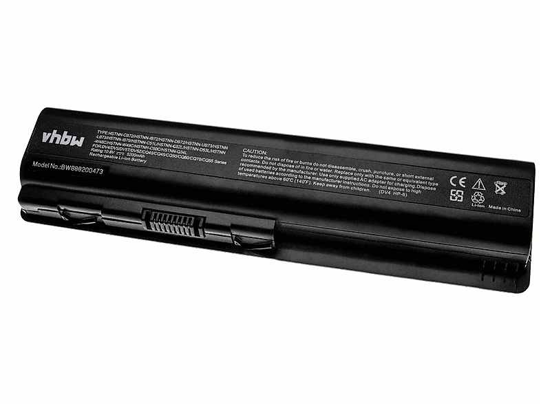 Batteria per HP CompaQ Pavilion dv5-1012tx dv5-1013tx dv5-1014tx 4400mAh 10, 8V