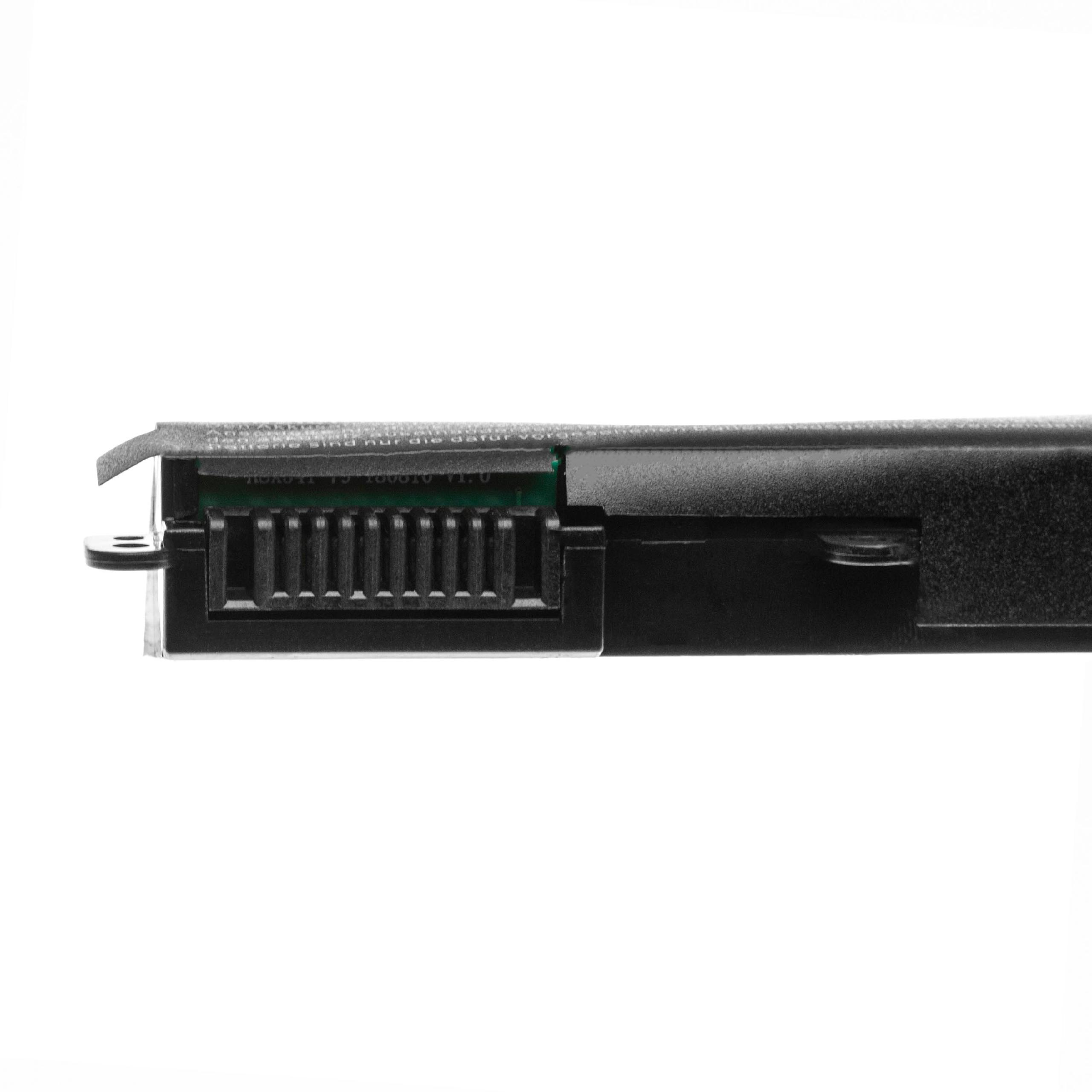 Nahaufnahme eines Batterieanschlusses mit mehreren Pins.