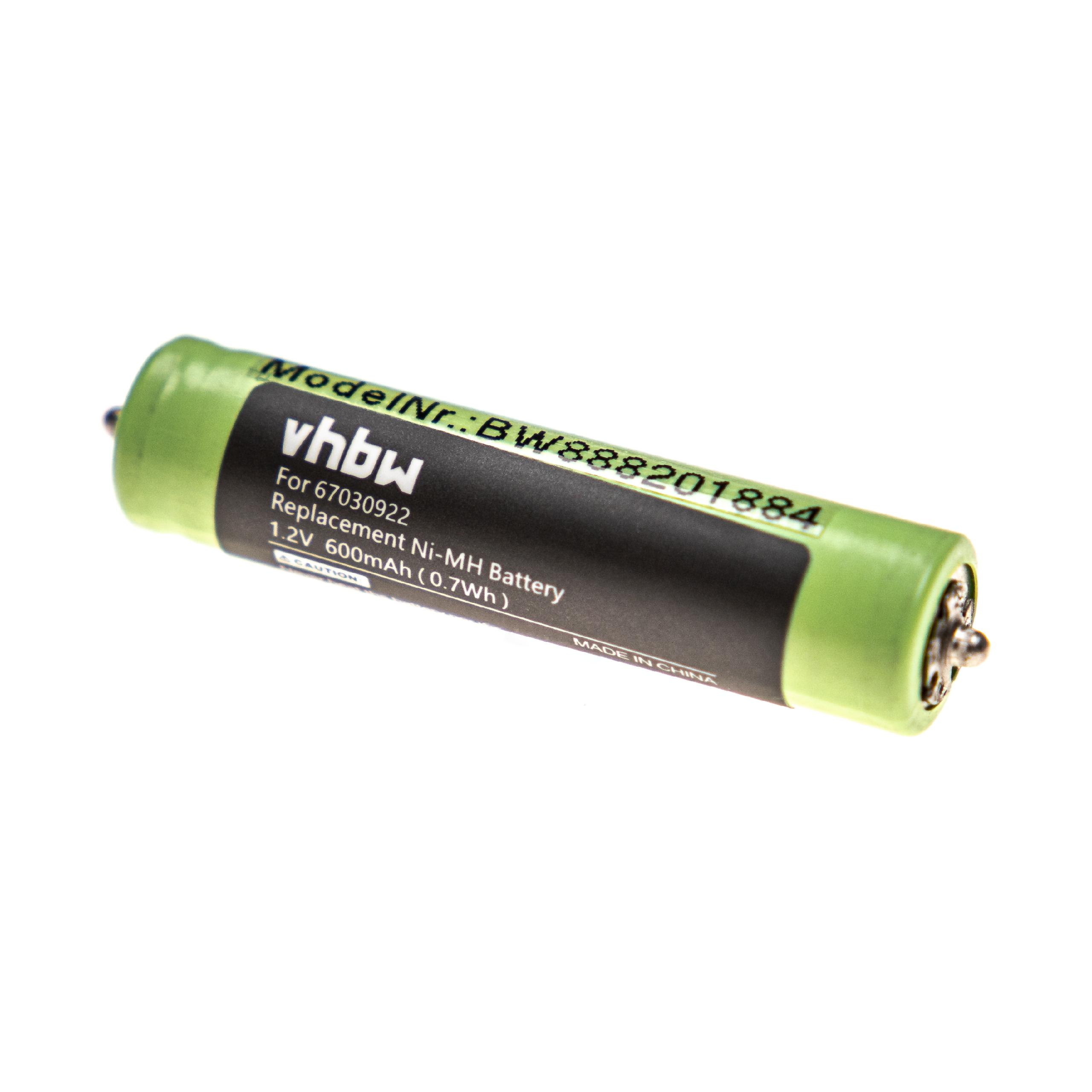 Grüne und schwarze Batterie mit Text, weißer Hintergrund, zylindrische Form.