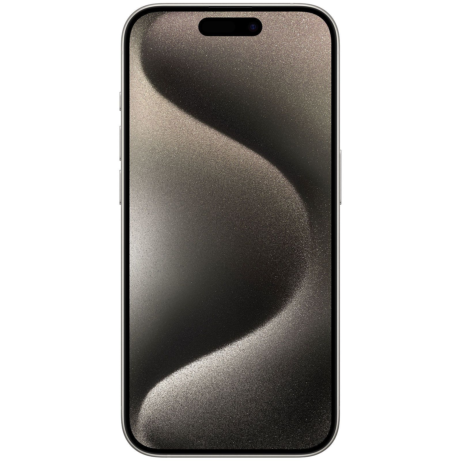 Uno smartphone con schermo nero con un design a onde, in una cornice argentata.