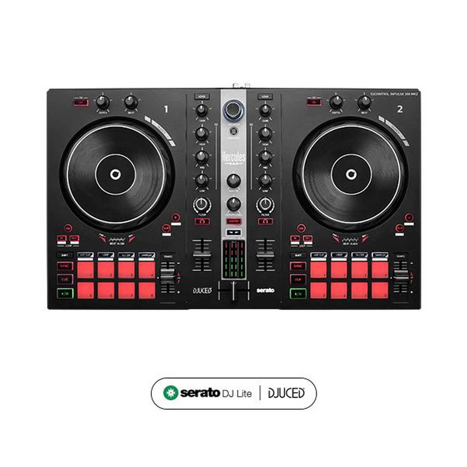 HERCULES DJControl Inpulse 300 MK2 Dj controller Black