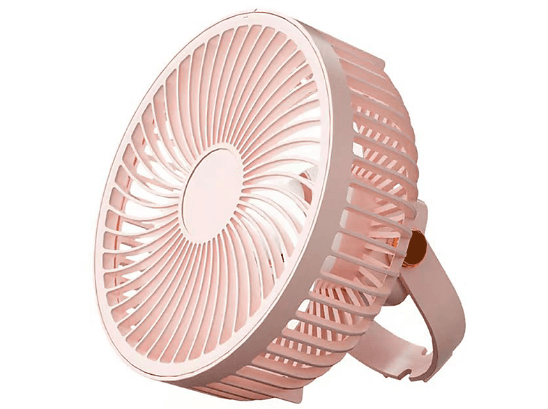 ELKUAIE Mit LED-Leuchten und Haken für Zelte und Reisen Tischventilator ...