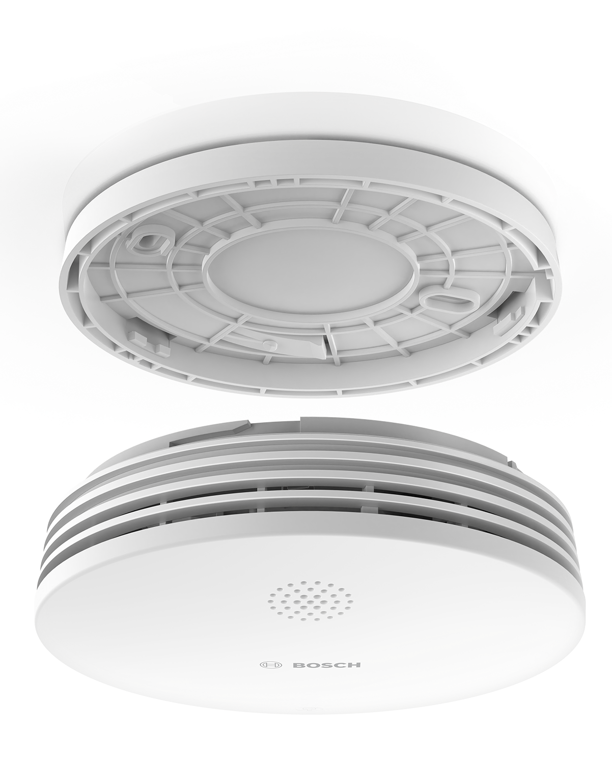 Srebrny blender ze szklaną karafką i czarną podstawą.