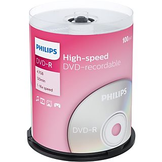 PHILIPS DVD-R 4,7GB 16x SP (100) DVD-R