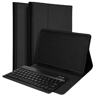 ACCEZZ Samsung Galaxy Tab A8 QWERTY Keyboard Case - Zwart Beschermhoes + toetsenbord  Zwart