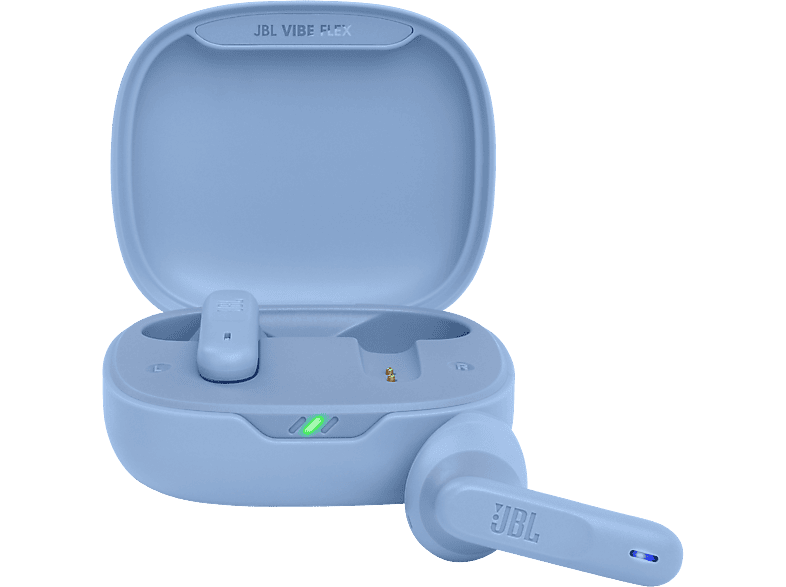 JBL VIBE FLEX BLU, In-ear Kopfhörer Bluetooth Blue