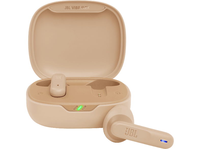 JBL VIBE FLEX BEG, In-ear Kopfhörer Bluetooth Beige