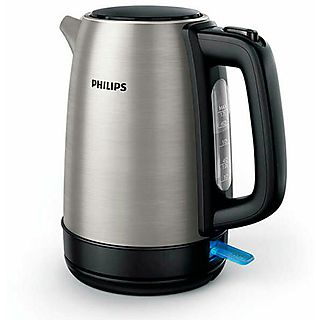 Hervidor - PHILIPS HD9350/90, 2200 W, 1.7 l, Acero Inoxidable