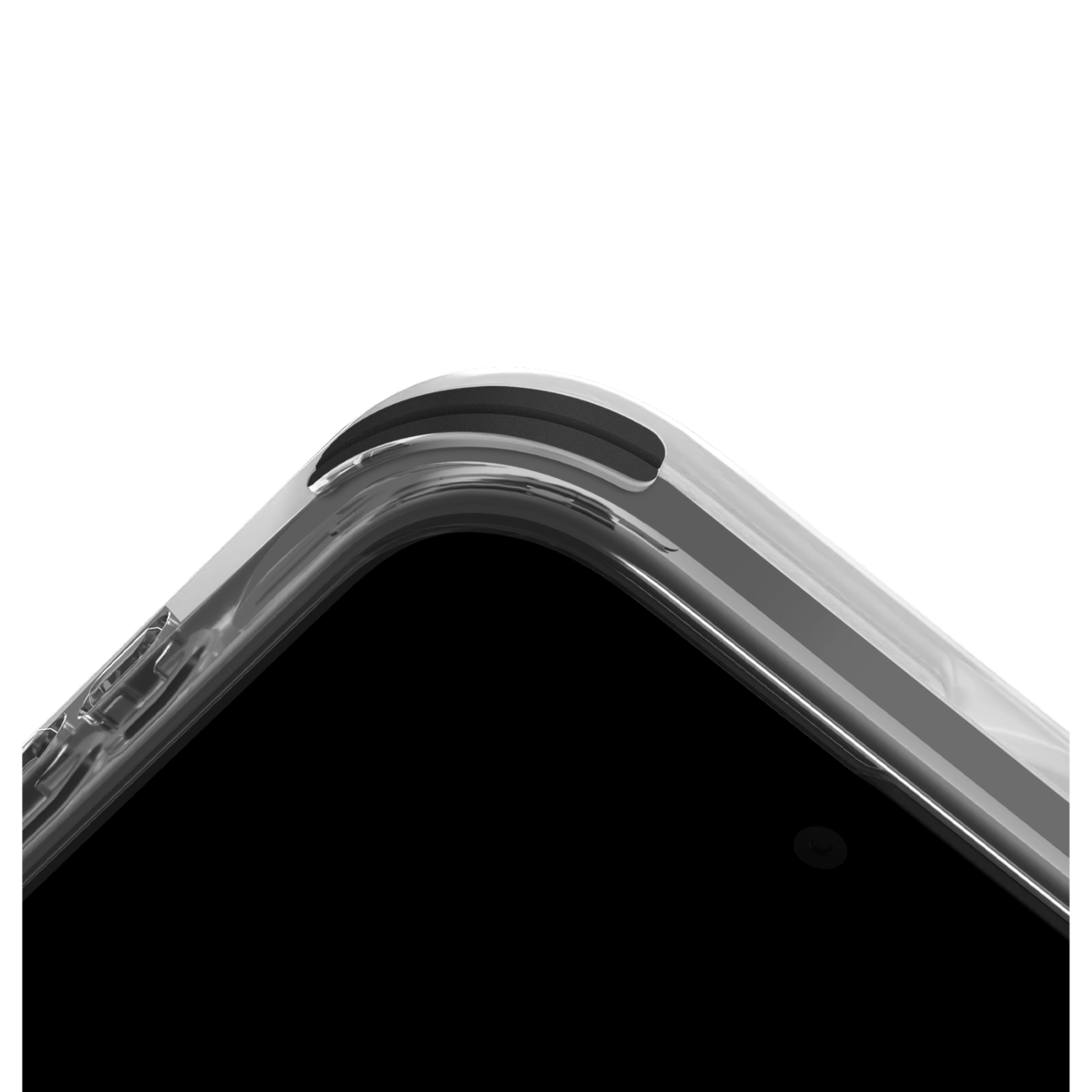 UNIQ iPhone 15 Uyumlu Combat Kapak Telefon Kılıfı Siyah