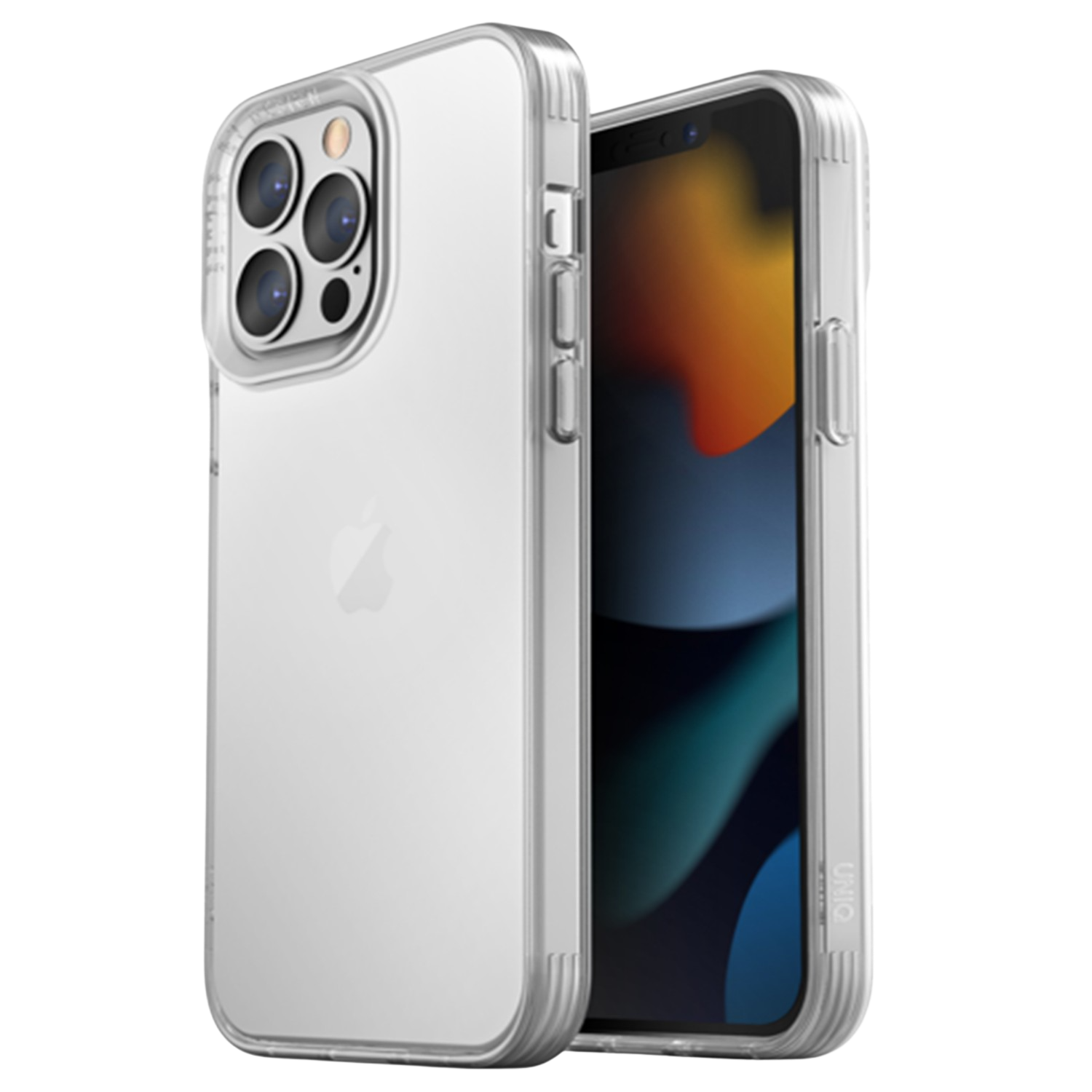 UNIQ iPhone 14 Pro Uyumlu Air Fender Kapak Telefon Kılıfı Şeffaf