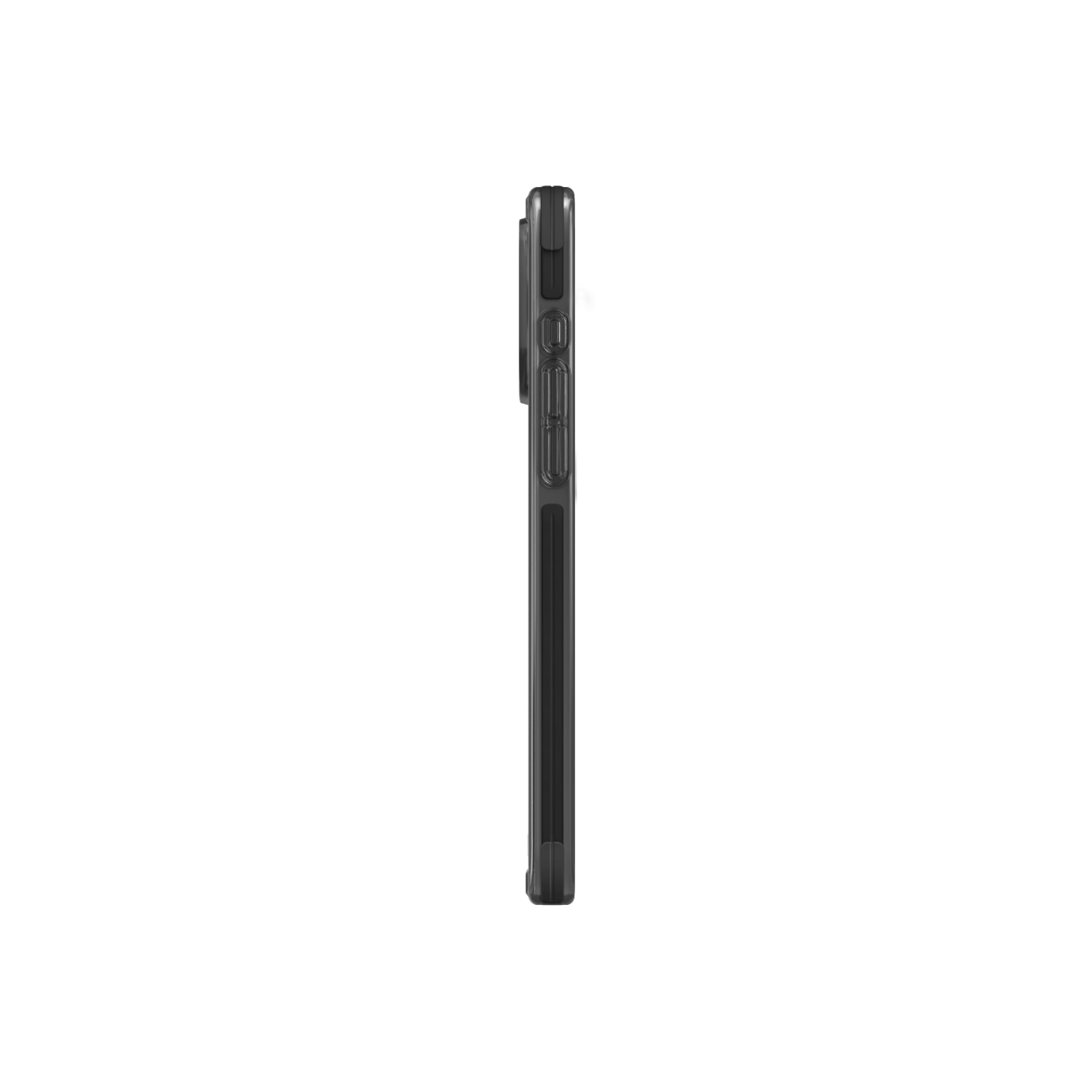 UNIQ iPhone 15 Pro Uyumlu Combat Magsafe Kapak Telefon Kılıfı Siyah