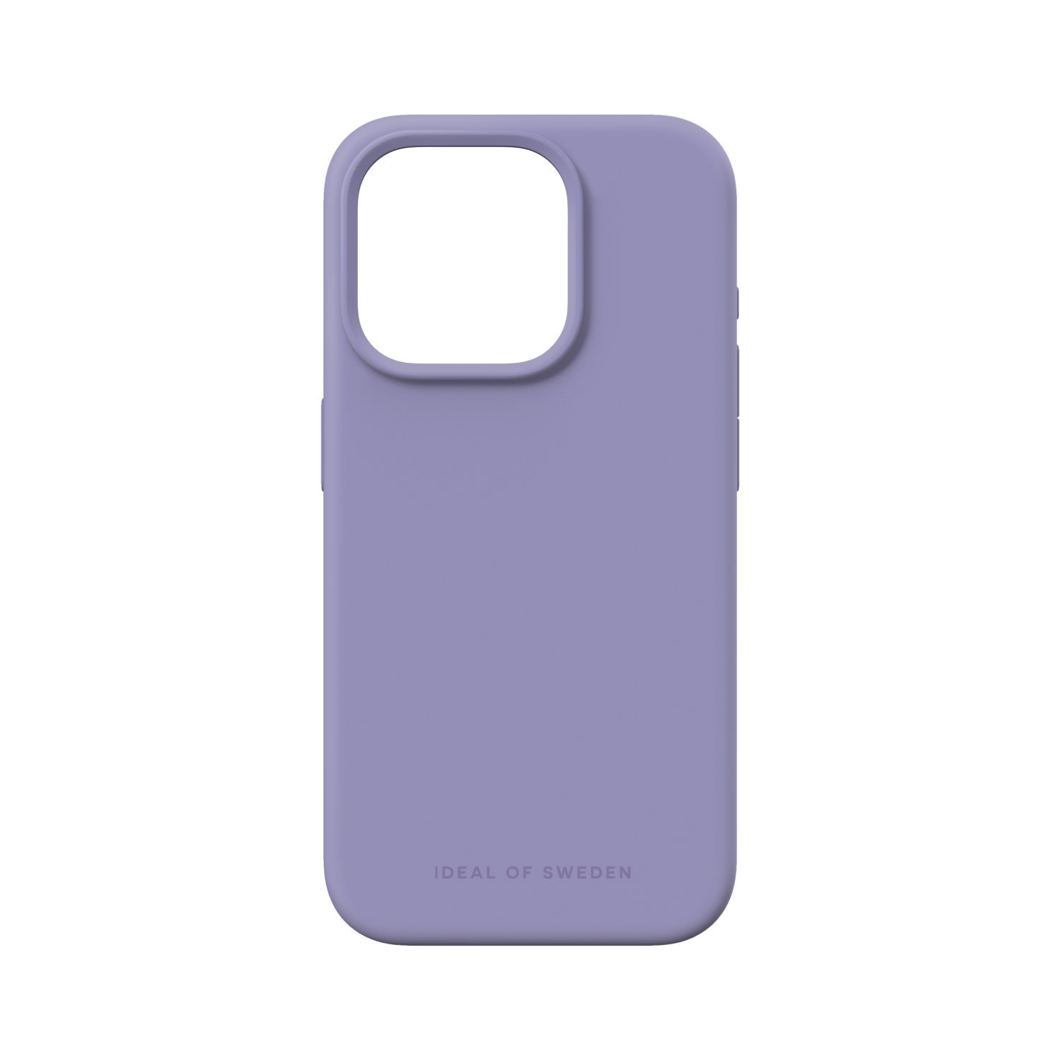 IDEAL OF SWEDEN Silicone Case iPhone 15 Pro Telefon Kılıfı Mor