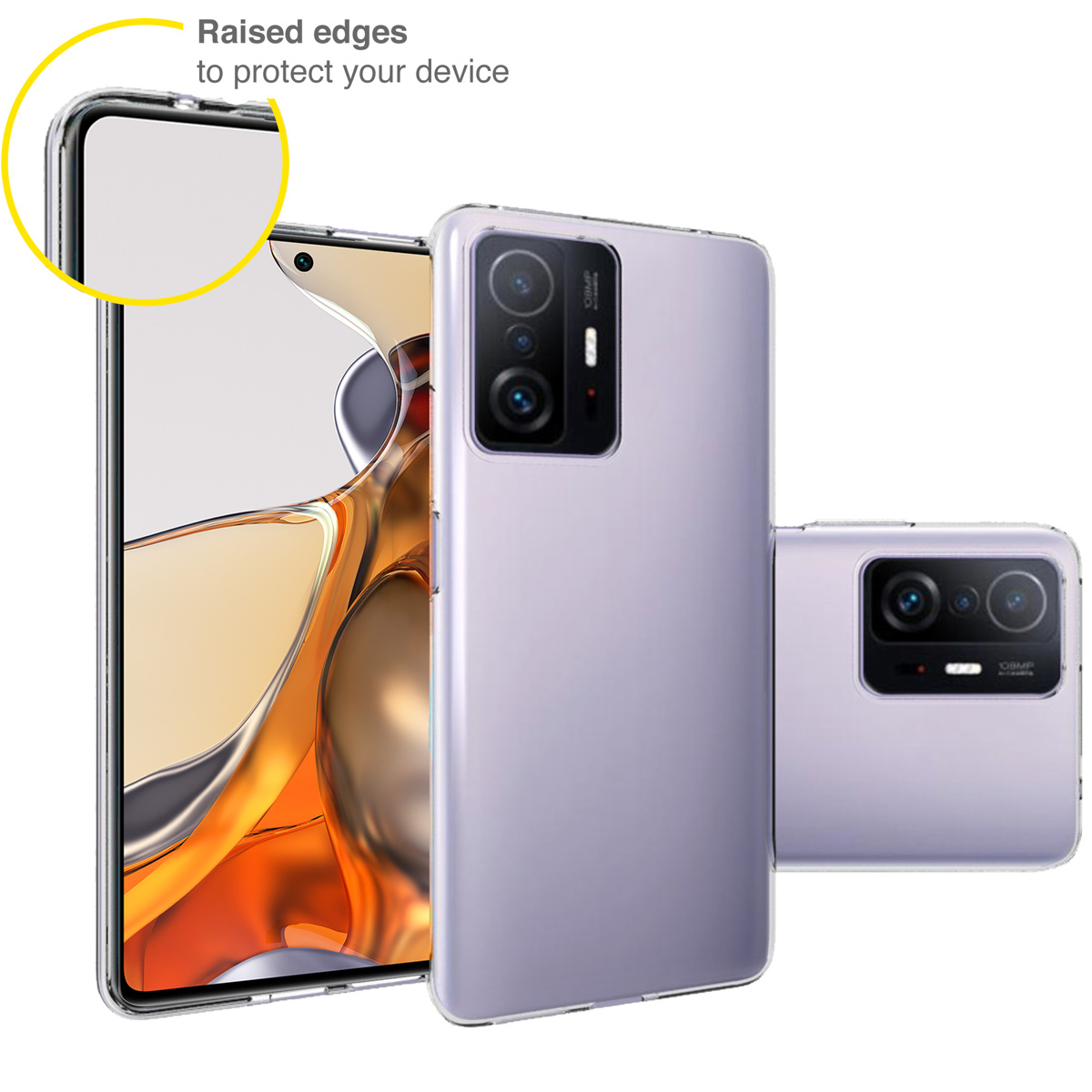 Etui na telefon komórkowy ACCEZZ SH00046748 Przezroczysty