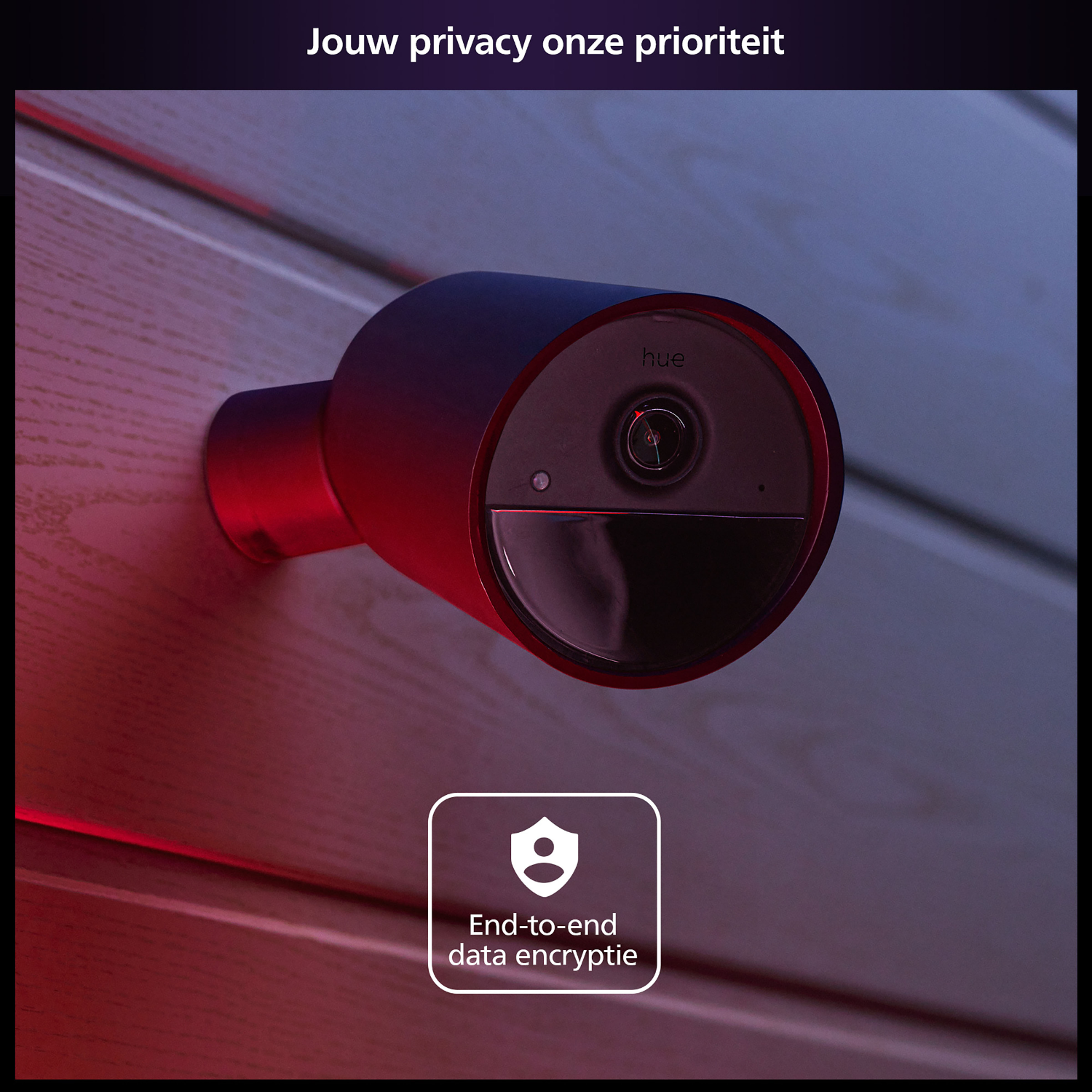 PHILIPS HUE 49293600 HUE SECURE CAM BATTERYWHITE EU 1PK, Überwachungskamera, Auflösung Video: 1080p HD