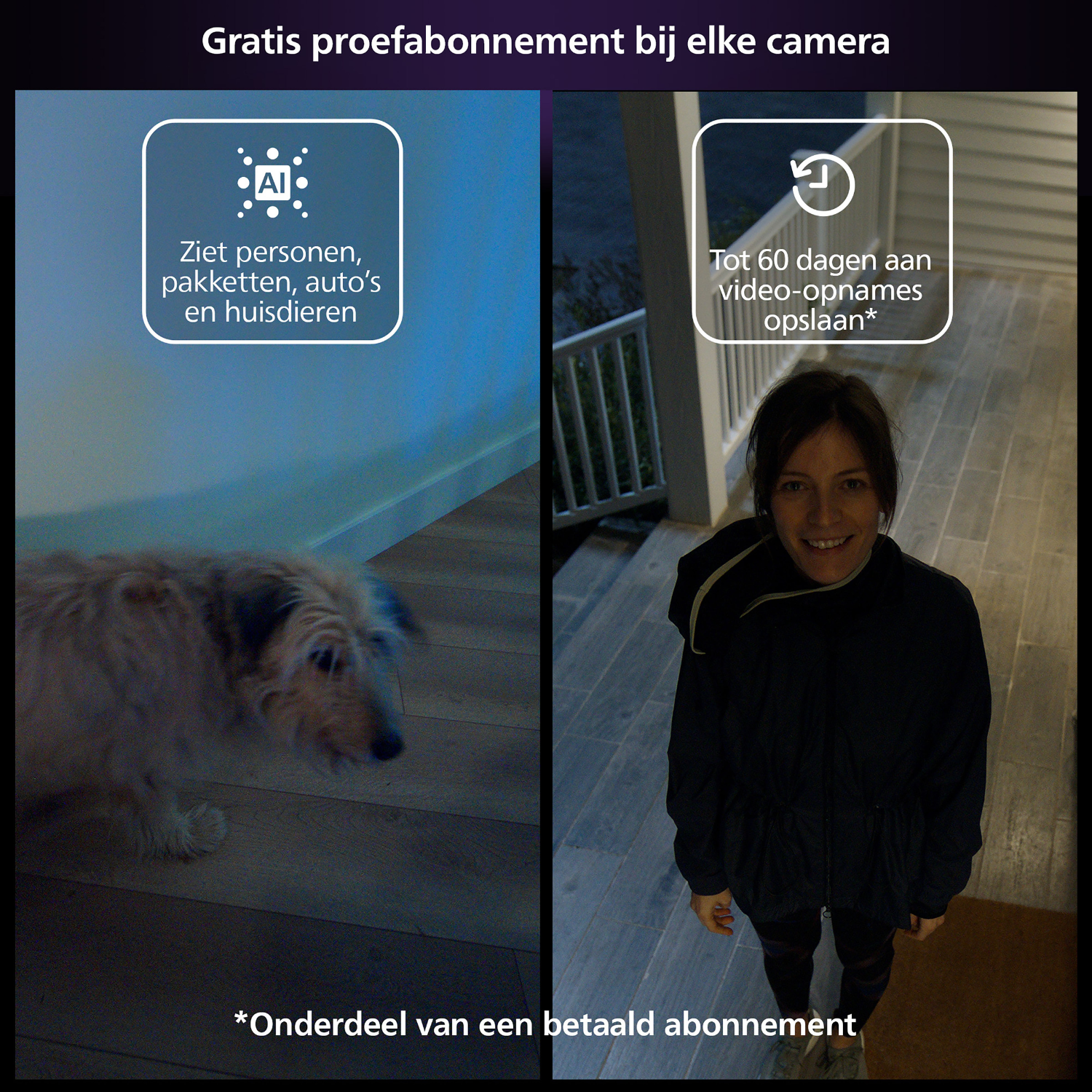 PHILIPS HUE 49293600 HUE SECURE CAM BATTERYWHITE EU 1PK, Überwachungskamera, Auflösung Video: 1080p HD