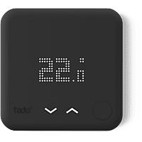 MediaMarkt TADO Extra tado° bedrade Slimme Thermostaat - Uitbreiding - Zwart Slimme thermostaat Zwart aanbieding