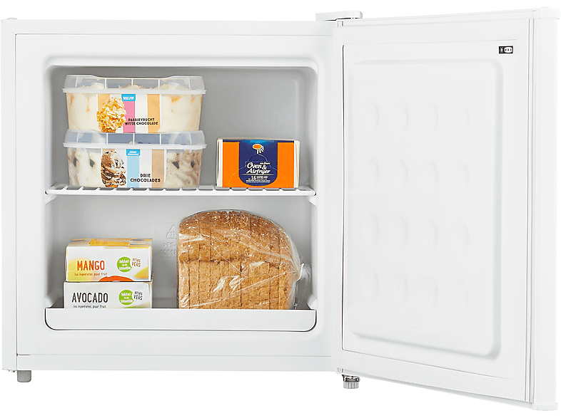 TOMADO TFM4402W Vrijstaand Mini-Vriezer - Breedte 47 cm - Hoogte 49 cm - 31 l