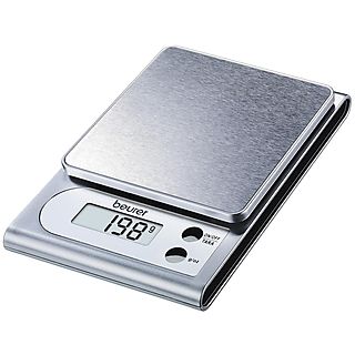 Balanza de cocina - BEURER 704.10, 3 kg, Inox