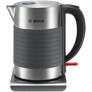 Hervidor agua - BOSCH TWK7S05, 2200 W, 1.7 l, Inox