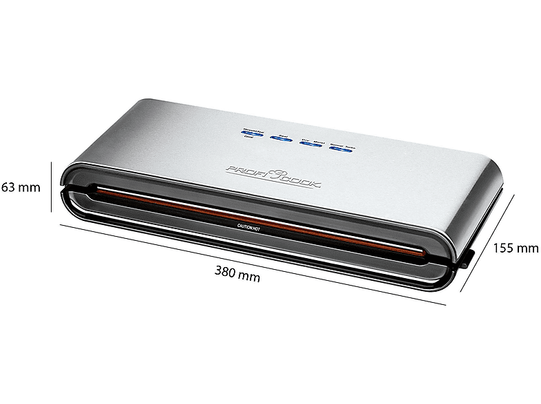 PROFICOOK PC-VK 1080 Vakuumierer Inox
