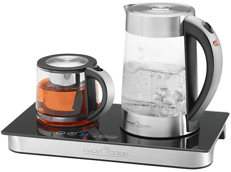 PROFICOOK PC-TKS 1056 Wasserkocher, Silber