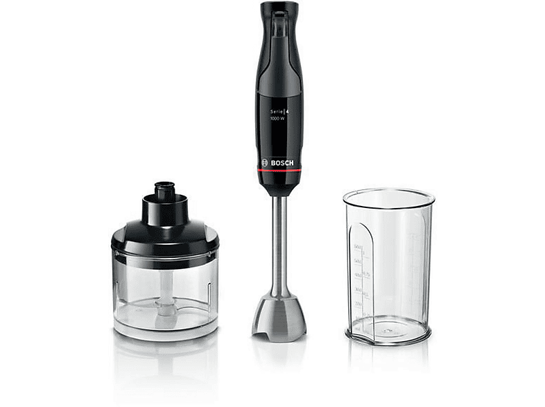 BOSCH MSM 4 B 620 Stabmixer Piano black (1000 Watt, 0.6 l)
