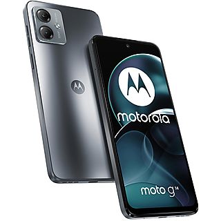 Móvil - MOTOROLA Moto G14, Gris, 128 GB, 5,000 mAh