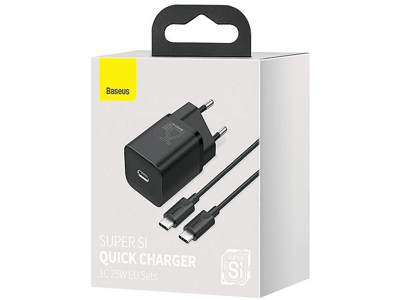 BASEUS TZCCSUP-L01 Wandladegerät Smartphone, -, Schwarz | MediaMarkt