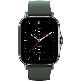 Smartwatch - AMAZFIT Aluminium, 20 mm, Silicona, Verde