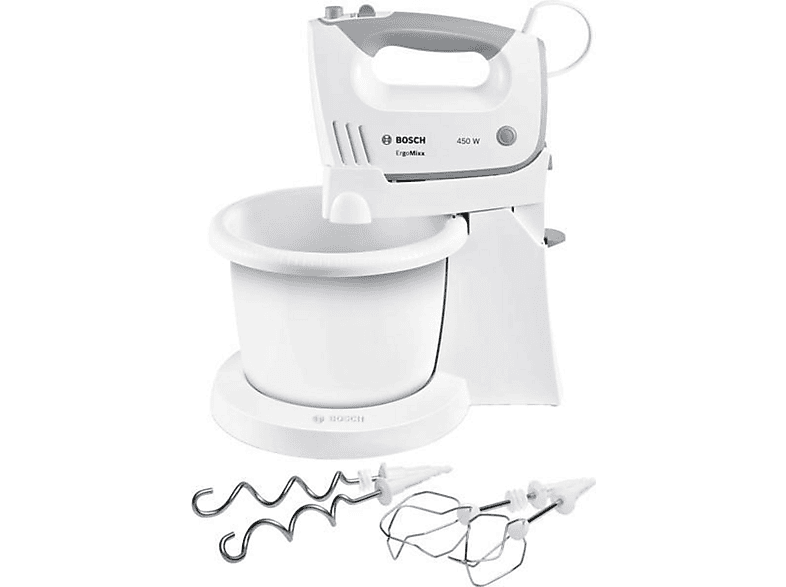 BOSCH MFQ 36460 Handmixer Weiß (450 Watt, 500 ml) | MediaMarkt
