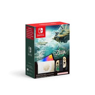 Consola - NINTENDO Switch OLED Ed. Especial Zelda Tears Of Kingdom, 64 GB, Multicolor