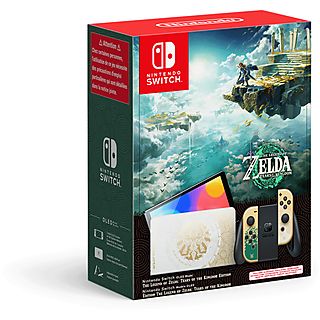 Consola  - Switch OLED Ed. Especial Zelda Tears Of Kingdom NINTENDO, Switch OLED, 64 GB, Multicolor