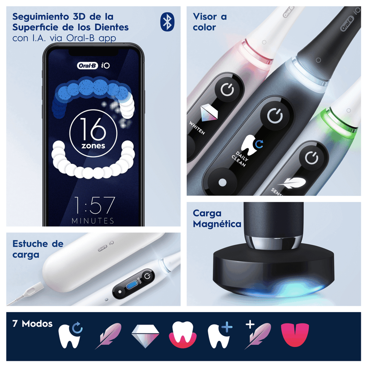 Szczoteczka elektryczna ORAL-B iO Series 6 6 Czarny
